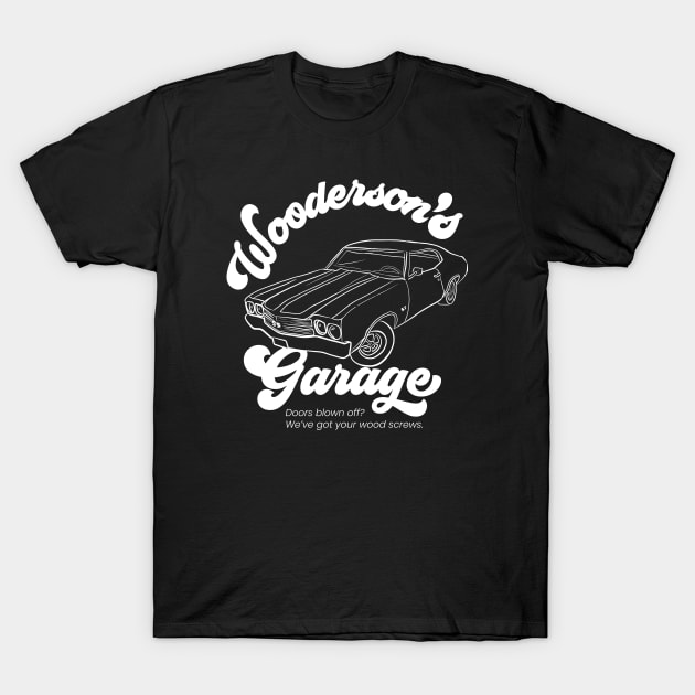 Wooderson's Garage T-Shirt by Cre8tiveTees